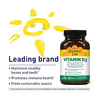 Foto 5 | Foto 5 | Suplemento Country Life Vitamina D3 5000 Ui 200 Cápsulas Blandas - Venta Internacional.