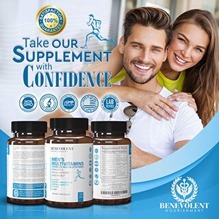 Foto 6 | Foto 6 | Suplemento Multivitamínico Benevolent Nutriment para Hombres 120 Cápsulas - Venta Internacional