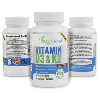 Foto 3 | Foto 3 | Vitamina D3 Vitalité Now! 2000 Ui + K2 MK7 90 Comprimidos - Venta Internacional