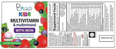 Foto 3 | Foto 3 | Los Mejores Multivitamínicos Y Multiminerales De Supplement Doctors Para Niños - Venta Internacional