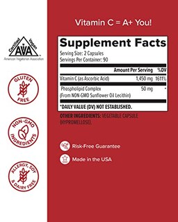 Foto 3 | Foto 3 | Suplemento Zenwise Health De Vitamina C Liposomal 1000 Mg 180 Cápsulas - Venta Internacional