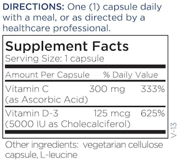 Foto 4 | Foto 4 | Vitamina D3 5000 Ui Metabolic Maintenance con Vitamina C - Venta Internacional