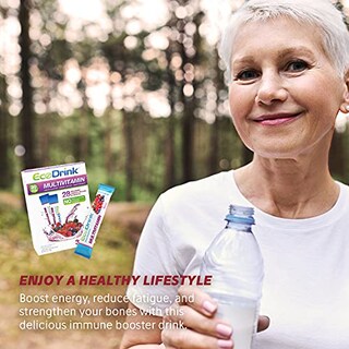 Foto 2 | Foto 3 | Mezcla De Bebidas Energéticas Multivitamínicas En Polvo Ecodrink 30 Paquetes- Venta Internacional