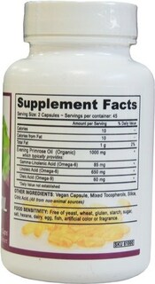 Foto 3 | Foto 3 | Suplemento Deva con Vitaminas Veganas y Aceite de Onagra 90 Cápsulas - Venta Internacional