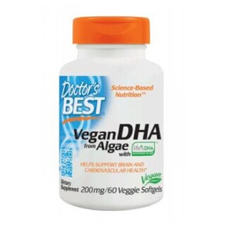 Foto 1 | Foto 1 | Geles Blandos Veganos DHA 60 de Supplement Doctors Best - Venta Internacional