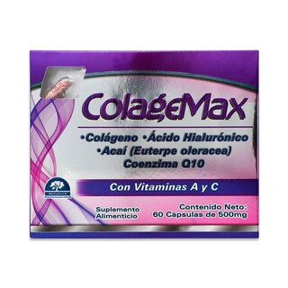 Foto 1 | Foto 1 | Suplemento Alimenticio Natutech Colagemax con Vitaminas A y C 60 Tabletas