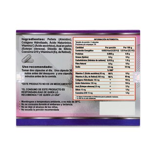 Foto 3 | Foto 3 | Suplemento Alimenticio Natutech Colagemax con Vitaminas A y C 60 Tabletas