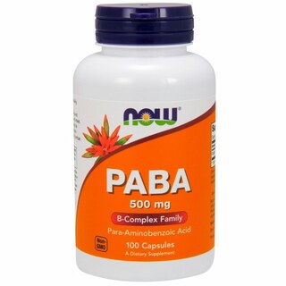 Foto 1 | Foto 1 | Supplemento Now Foods Paba 500 mg 6 Frascos de 100 Cápsulas C/U - Venta Internacional