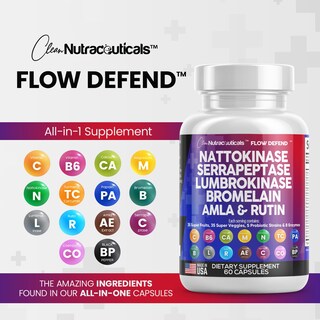 Foto 7 | Foto 7 | Suplemento Enzimático Clean Nutra Nattokinase 4000fu Serrapeptas - Venta Internacional