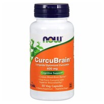 Curcubrain Supplement Now Foods 6 Frascos de 50 Cápsulas C/U - Venta Internacional