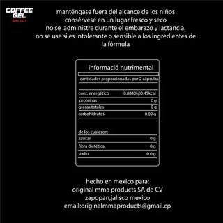 Foto 2 | Foto 2 | Coffee Caps Body Sculpt L- Carnitina Cafeina Alga Spirulina