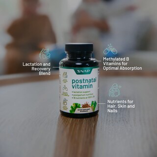 Foto 2 | Foto 2 | Suplemento Snap Postnatal Vitamin 60 Cápsulas-Venta Internacional