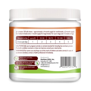 Foto 3 | Foto 3 | Suplemento Herbion Pets Allergy + Immune Chews para Perros - Venta Internacional