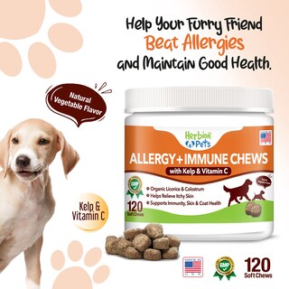 Foto 4 | Foto 4 | Suplemento Herbion Pets Allergy + Immune Chews para Perros - Venta Internacional