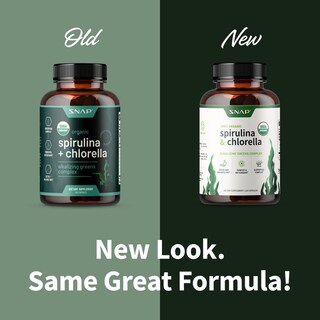 Foto 2 | Foto 2 | Suplemento Snap Supplements Cápsulas De Espirulina Y Clorella - Venta Internacional