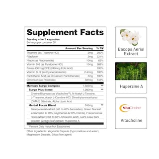 Foto 6 | Foto 6 | Suplemento Nootropics Brain Booster Supplements Snap Supplements Brain F - Venta Internacional