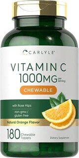 Foto 2 | Foto 2 | Suplemento Carlyle Vitamina C Masticables 1000 Mg 180 Comprimidos - Venta Internacional