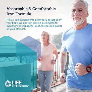 Foto 6 | Foto 6 | Suplemento de Hierro Life Extension Iron Protein Plus 100 Cápsulas - Venta Internacional