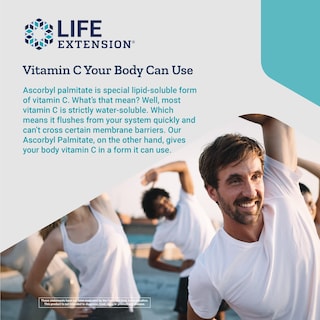 Foto 5 | Foto 5 | Vitamina C Life Extension, Palmitato De Ascorbilo, 500 Mg - Venta Internacional.
