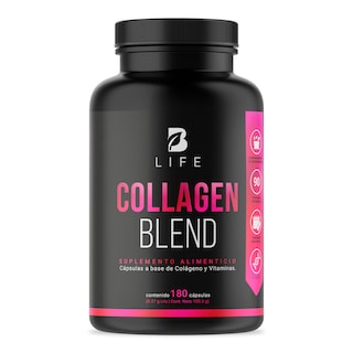 Foto 1 | Foto 1 | Colágeno Hidrolizado de 180 Cápsulas Ingredientes Naturales Collagen Blend B Life