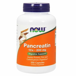 Foto 1 | Foto 1 | Supplement Now Foods Pancreatine 250 Cápsulas Aptas Para Cetogénicos - Venta Internacional.
