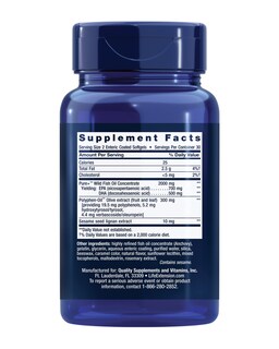 Foto 2 | Foto 2 | Suplemento Life Extension Super Omega-3 Epa/dha Sesame Ligna - Venta Internacional.