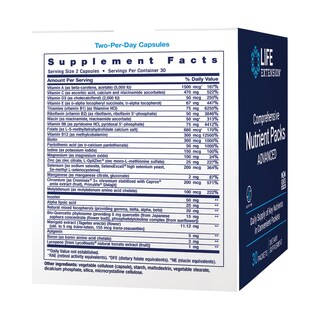 Foto 2 | Foto 2 | Paquetes Completos De Nutrientes Supplement Life Extension | Advan - Venta Internacional.