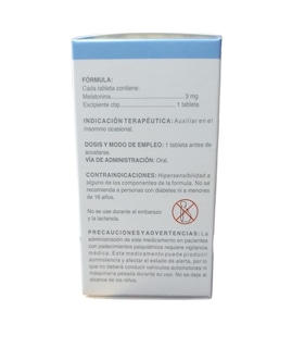 Foto 2 | Foto 2 | Revenox Melatonina Salud Natural 60 Tabletas de 3 mg