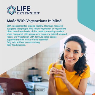 Foto 5 | Foto 5 | Suplemento Life Extension con DHA y Algas Omega-3 Vegetarianas 200 ml - Venta Internacional