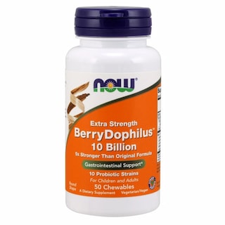Foto 1 | Foto 1 | Suplemento Now Foods Berry Dophilus 10 Mil Millones 50 Unidades Masticables - Venta Internacional