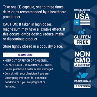 Foto 7 | Foto 7 | Magnesium Caps Life Extension 500 Mg De Citrato De Óxido De Magnesio - Venta Internacional.