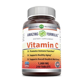 Foto 1 | Foto 1 | Suplemento De Vitamina C Amazing Formulas, 250 Tabletas (paquete De 6) - Venta Internacional.