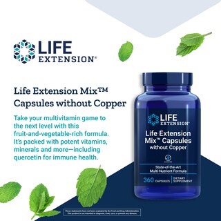 Foto 4 | Foto 4 | Suplemento Life Extension Mix Cápsulas Sin Cobre 360 - Venta Internacional