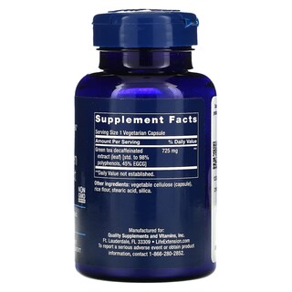 Foto 2 | Foto 2 | Extracto De Té Verde Supplement Life Extension Mega Decaffeinato - Venta Internacional.