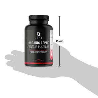 Foto 7 | Foto 7 | Vinagre de Manzana Orgánico de 240 Cápsulas Apple Platinum B Life