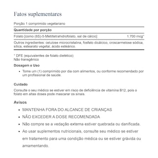 Foto 4 | Foto 4 | Suplemento De Folato Optimizado Para Life Extension L-metilfolato 10 - Venta Internacional.