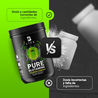 Foto 5 | Foto 5 | Glutamina Micronizada 120 Servicios Pure Glutamine B Life
