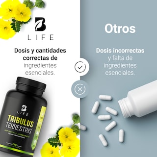 Foto 6 | Foto 6 | Tribulus Terrestris Precursor de Testosterona 240 Cápsulas B Life