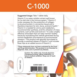 Foto 3 | Foto 3 | Suplemento Now Con Vitamina C-1,000 Con Escaramujo 250 Comprimidos - Venta Internacional