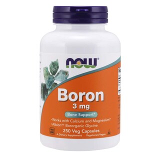 Foto 1 | Foto 1 | Suplemento Now Boron 3 Mg Soporte Estructural 250 Cápsulas Vegetales - Venta Internacional