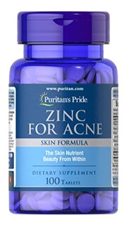 Foto 1 | Foto 1 | Suplemento Puritan's Pride Zinc Para El Acné 100 Tabletas - Venta Internacional