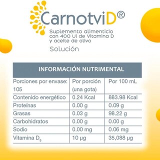 Foto 3 | Foto 3 | Suplemento Carnotvid 3 Ml