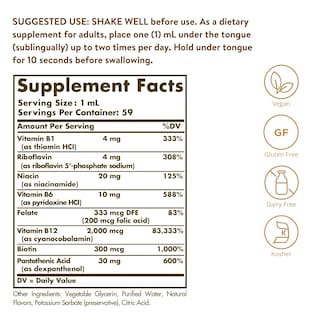 Foto 2 | Foto 2 | Líquido Sublingual Solgar Con Vitamina B-12 2000 Mcg Con B-complex 5 - Venta Internacional