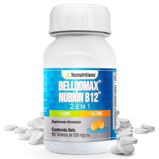 Foto 1 | Foto 1 | Suplemento Tecnutritions Bellodmax Nubión B12 2 en 1