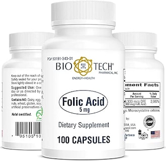 Foto 7 | Foto 7 | Ácido Fólico Farmacéutico 5 Mg 100 Comprimidos - Venta Internacional