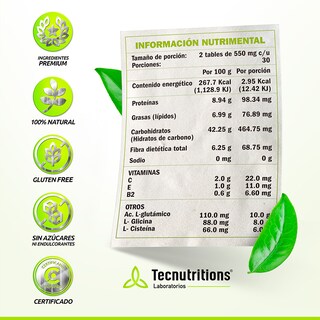 Foto 4 | Foto 4 | Suplemento Tecnutritions Glutatión Glution Gsh