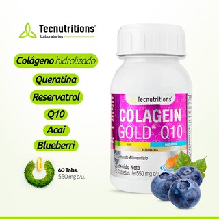 Foto 2 | Foto 2 | Suplemento Tecnutritions Colagein Gold Q10