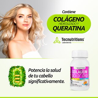 Foto 3 | Foto 3 | Suplemento Tecnutritions Colagein Gold Q10