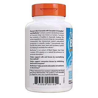 Foto 3 | Foto 3 | Suplemento Doctor's Best Curcumina A Partir De Cúrcuma 1000 Mg 120 T - Venta Internacional.