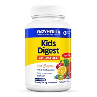 Foto 1 | Foto 1 | Suplemento Enzymedica Kids Digest, Digestivo Masticable, 60 Porciones - Venta Internacional.